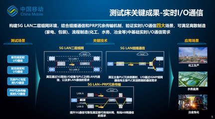 5G確定性工業生產網測試床階段性成果發布，賦能智能工廠新紀元